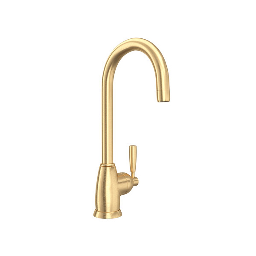 Perrin & Rowe U.4842LS-SEG-2 Holborn™ Bar/Food Prep Kitchen Faucet - Satin English Gold