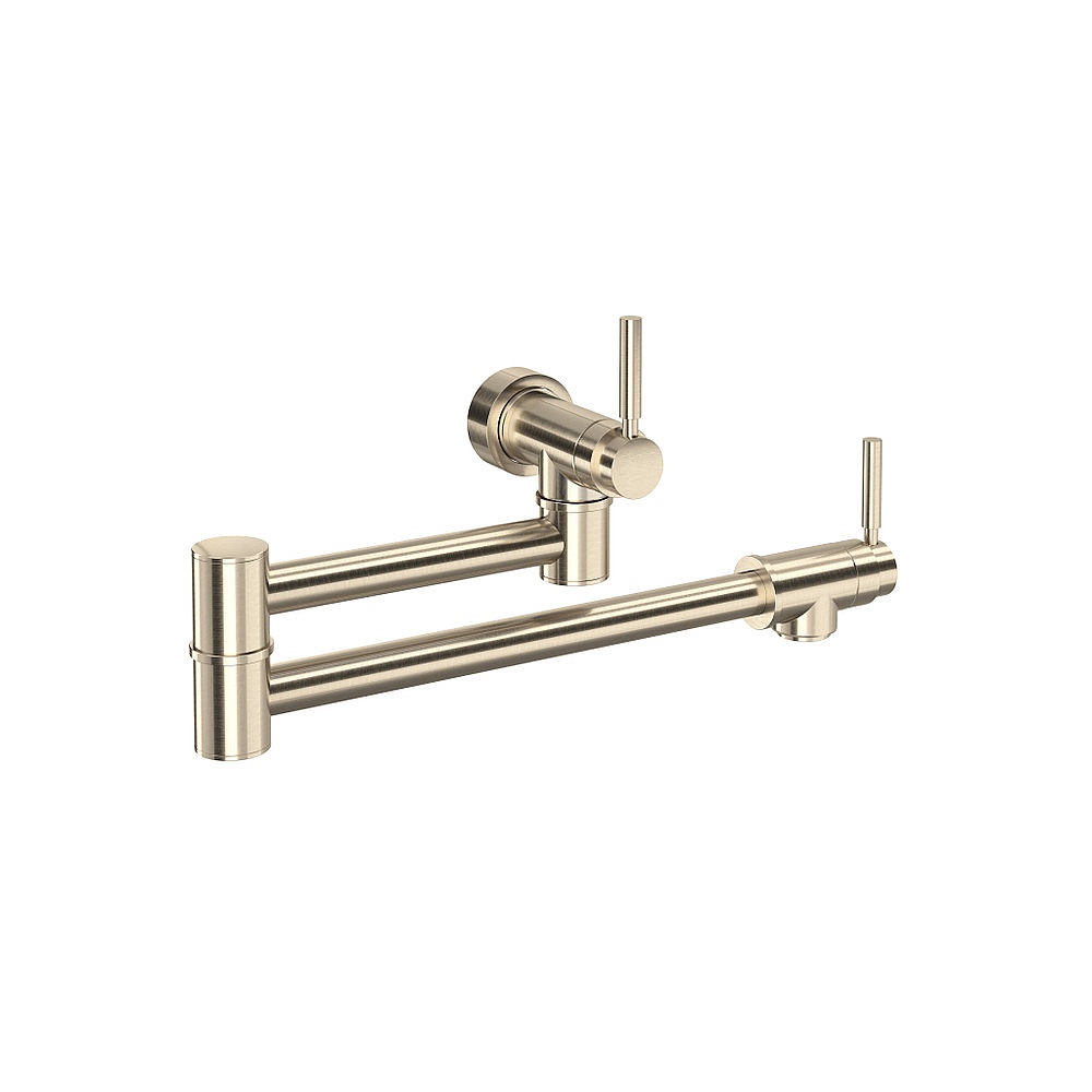 Perrin & Rowe U.4899LS-STN-2 Holborn™ Pot Filler - Satin Nickel