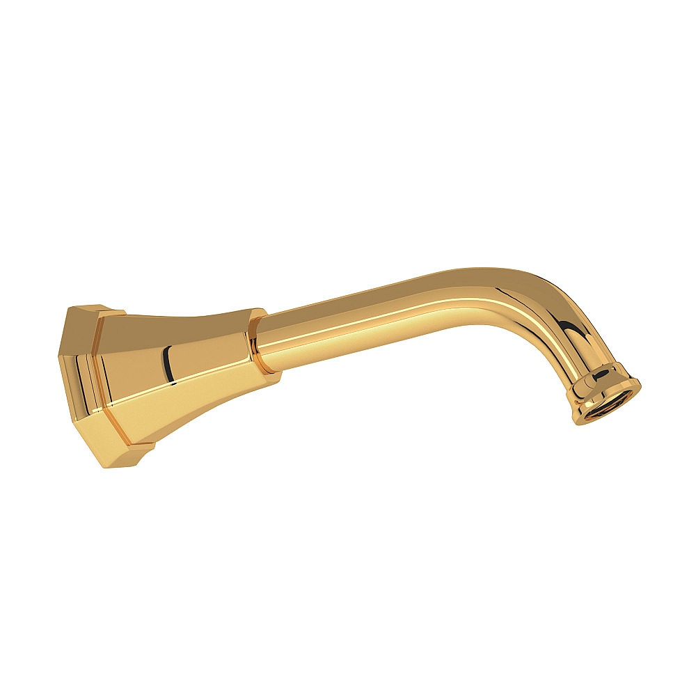 Perrin & Rowe U.5182EG 7" Wall Mount Shower Arm - English Gold