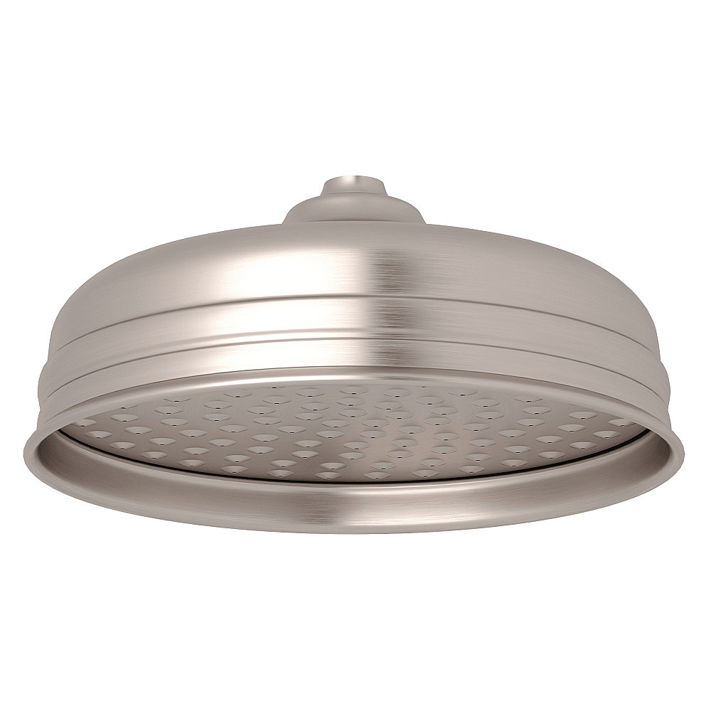 Perrin & Rowe U.5205STN 8" Rain Showerhead - Satin Nickel