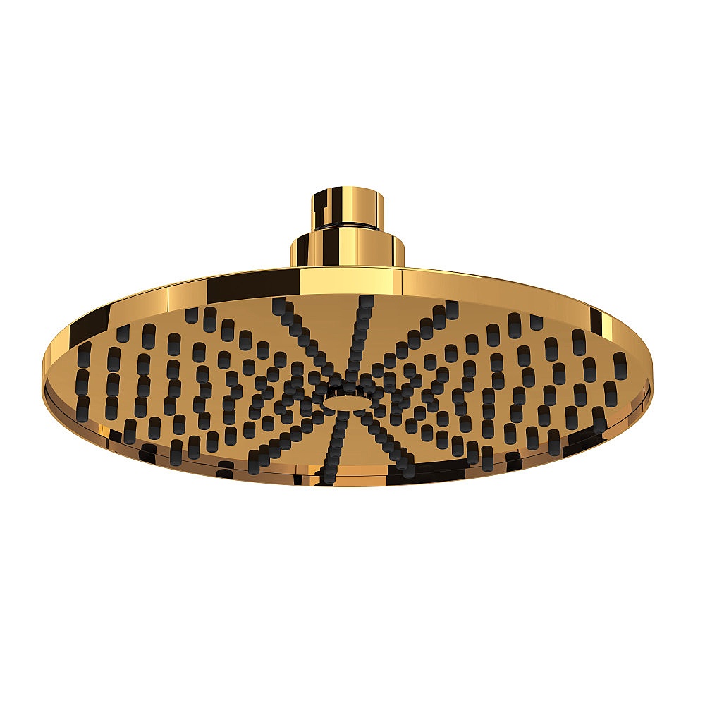 Perrin & Rowe U.5235EG 8" Rain Showerhead - English Gold
