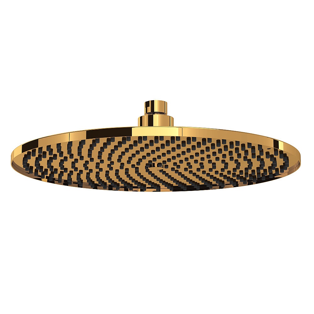 Perrin & Rowe U.5237EG 12" Rain Showerhead - English Gold
