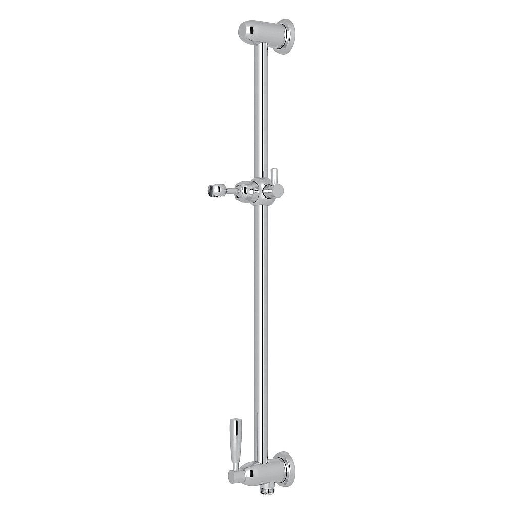 Perrin & Rowe U.5350APC 24" Slide Bar With Integrated Volume Control And Outlet - Polished Chrome