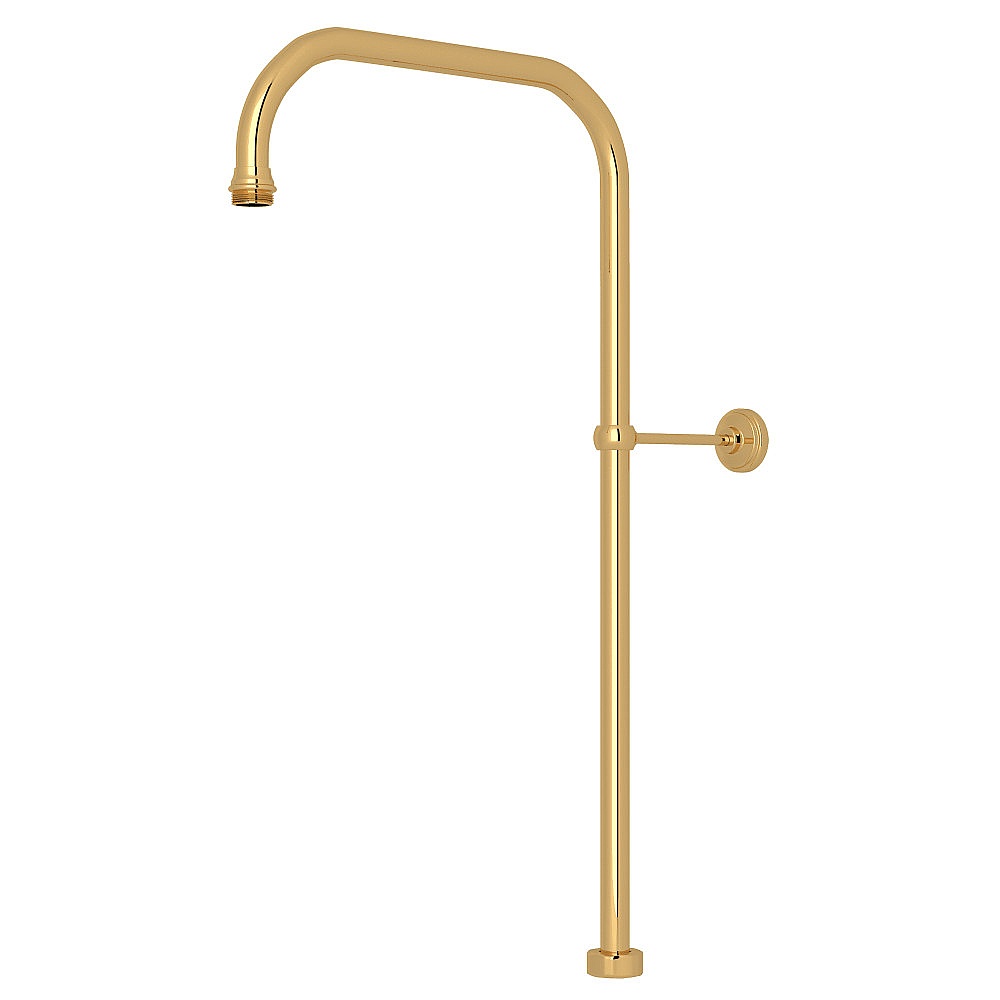 Perrin & Rowe U.5381EG 63" X 15" Rigid Riser Shower Outlet - English Gold