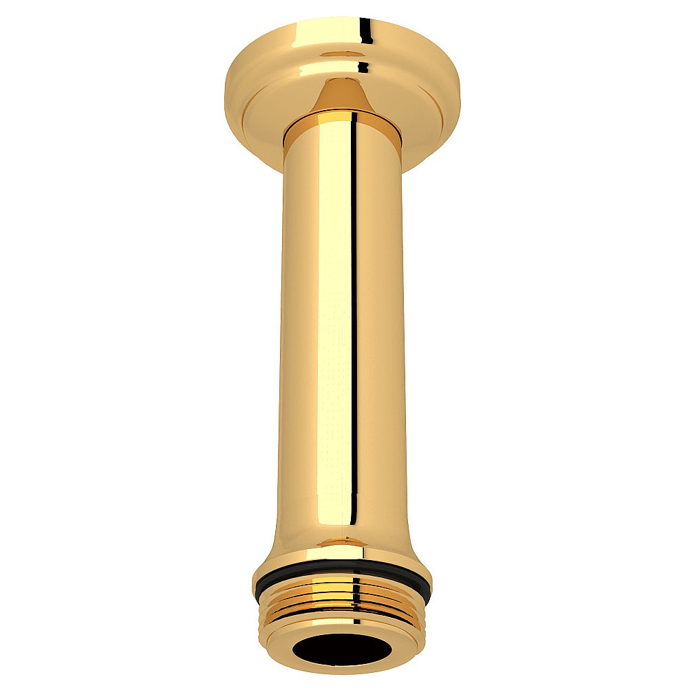 Perrin & Rowe U.5388EG 4" Ceiling Mount Shower Arm - English Gold