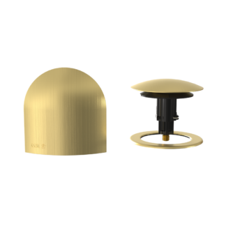 OS&B 3250BG Slide-On Bell Face Plate - Brushed Gold