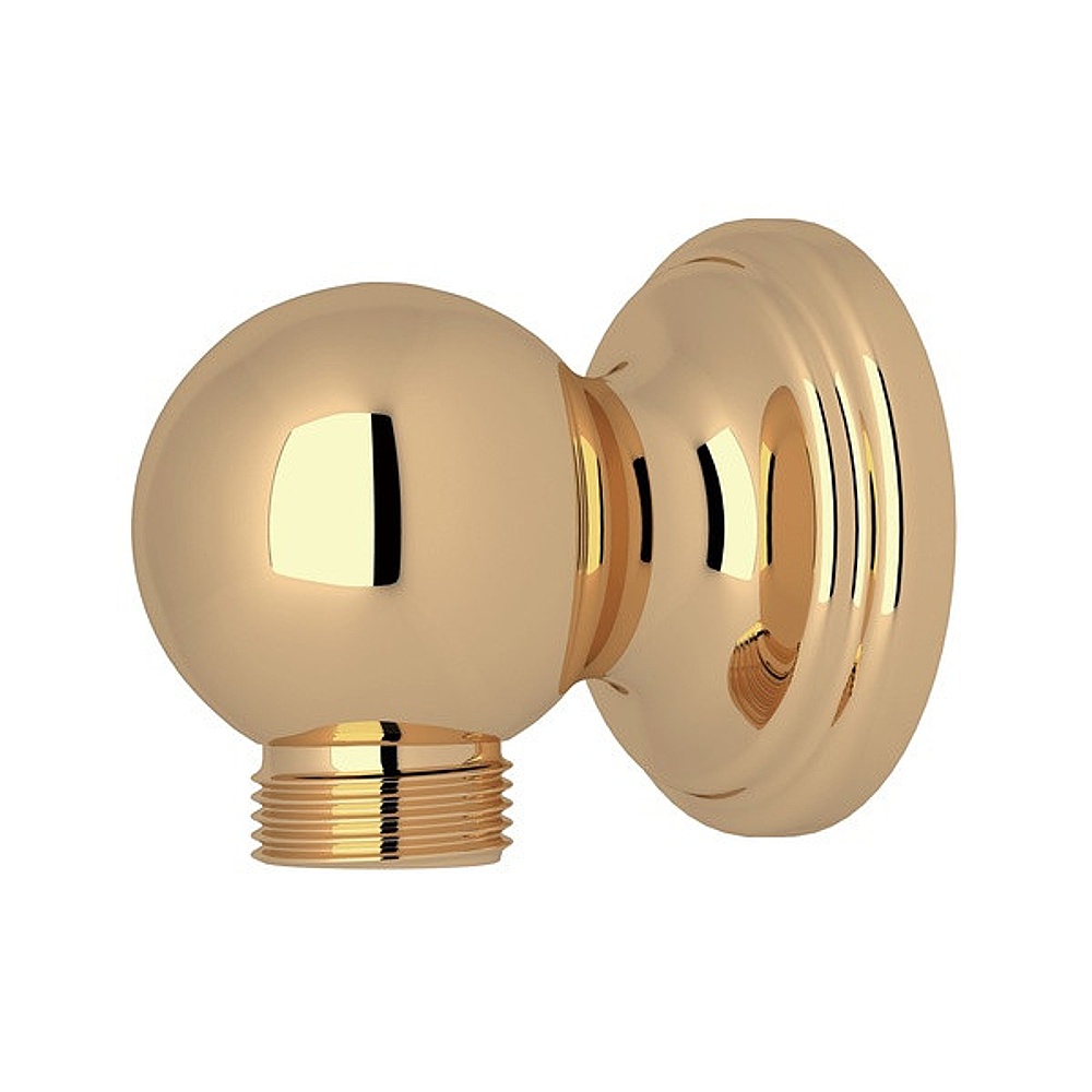 Perrin & Rowe U.5546ULB Handshower Outlet - Unlacquered Brass