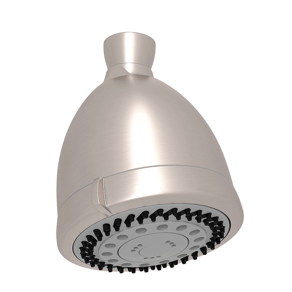 Perrin & Rowe U.5800STN 4" 6-Function Showerhead - Satin Nickel