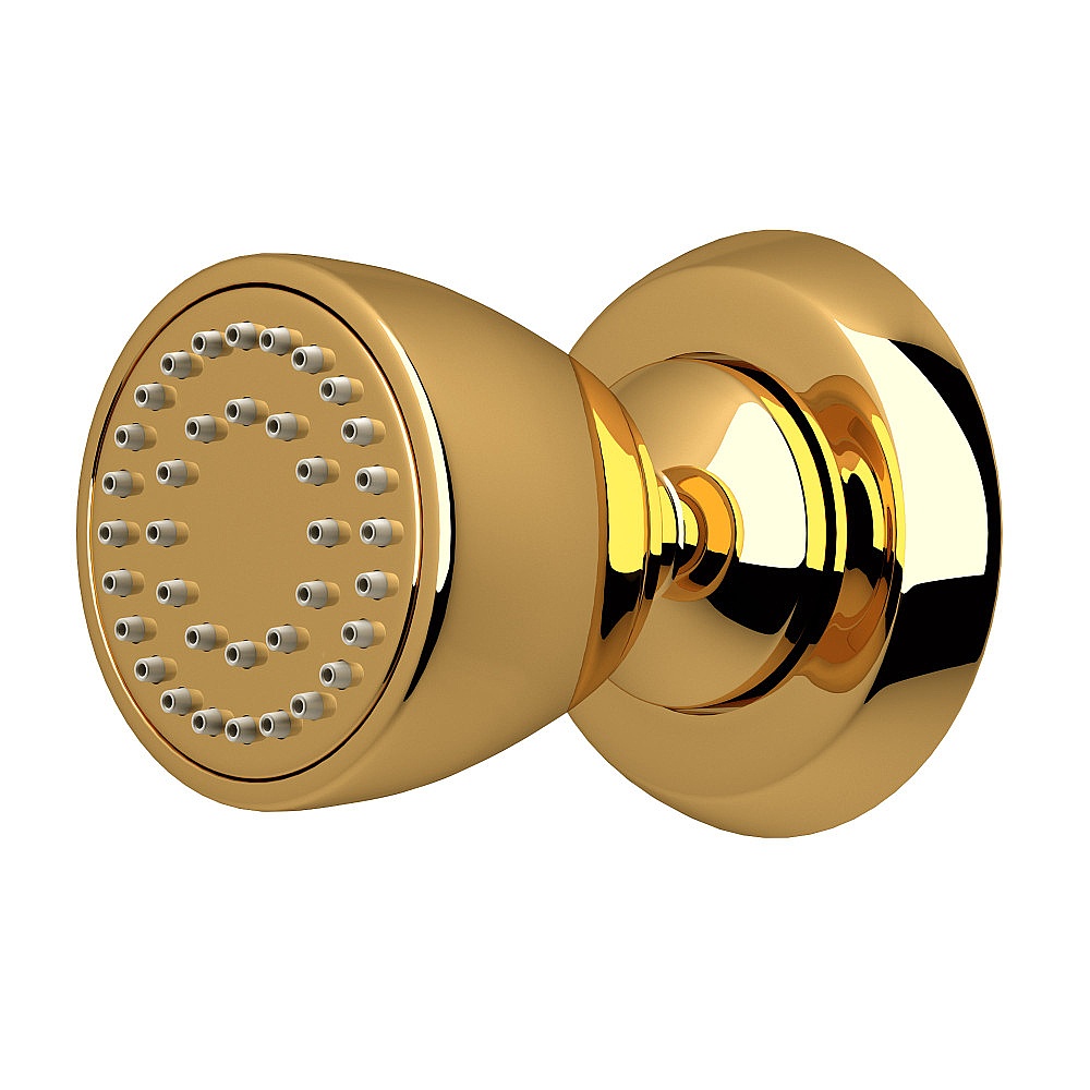 Perrin & Rowe U.5870ULB Single Function Body Spray - Unlacquered Brass