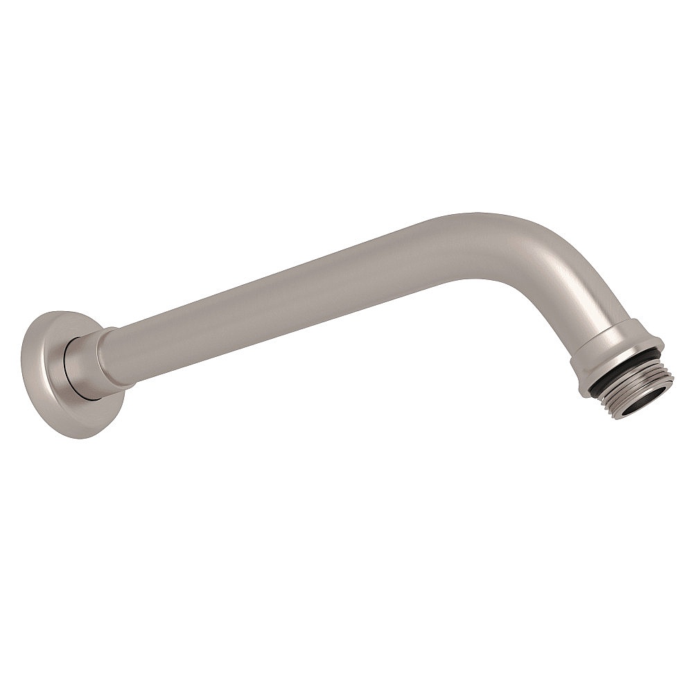 Perrin & Rowe U.5882STN 7" Wall Mount Shower Arm - Satin Nickel