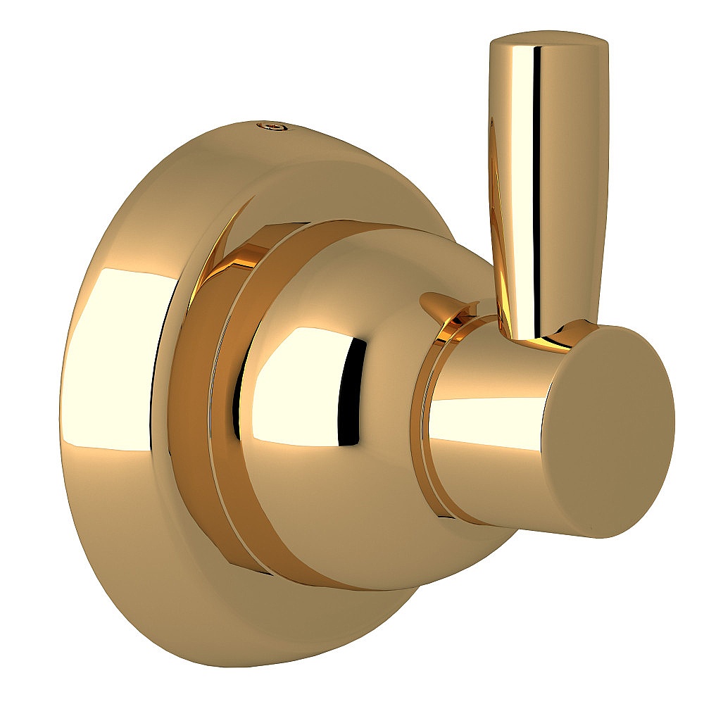 Perrin & Rowe U.6421ULB Holborn™ Robe Hook - Unlacquered Brass