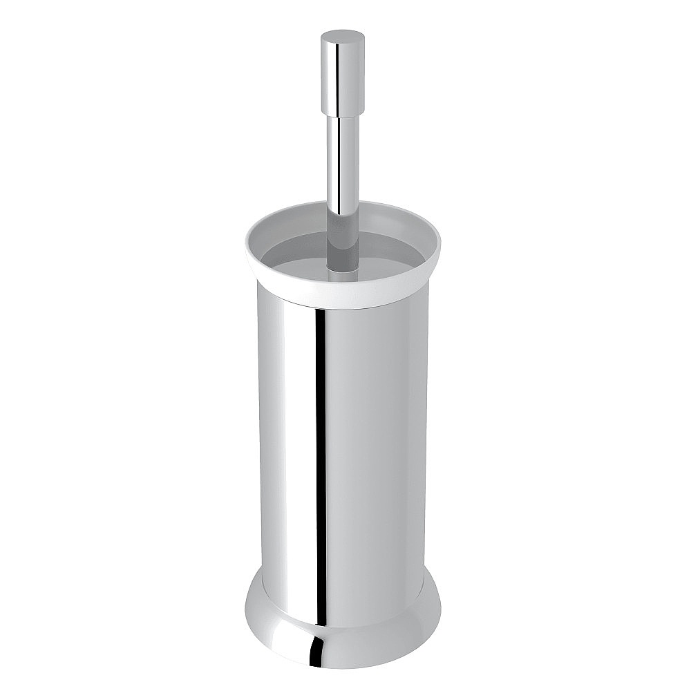 Perrin & Rowe U.6437APC Holborn™ Floor Standing Toilet Brush Holder - Polished Chrome
