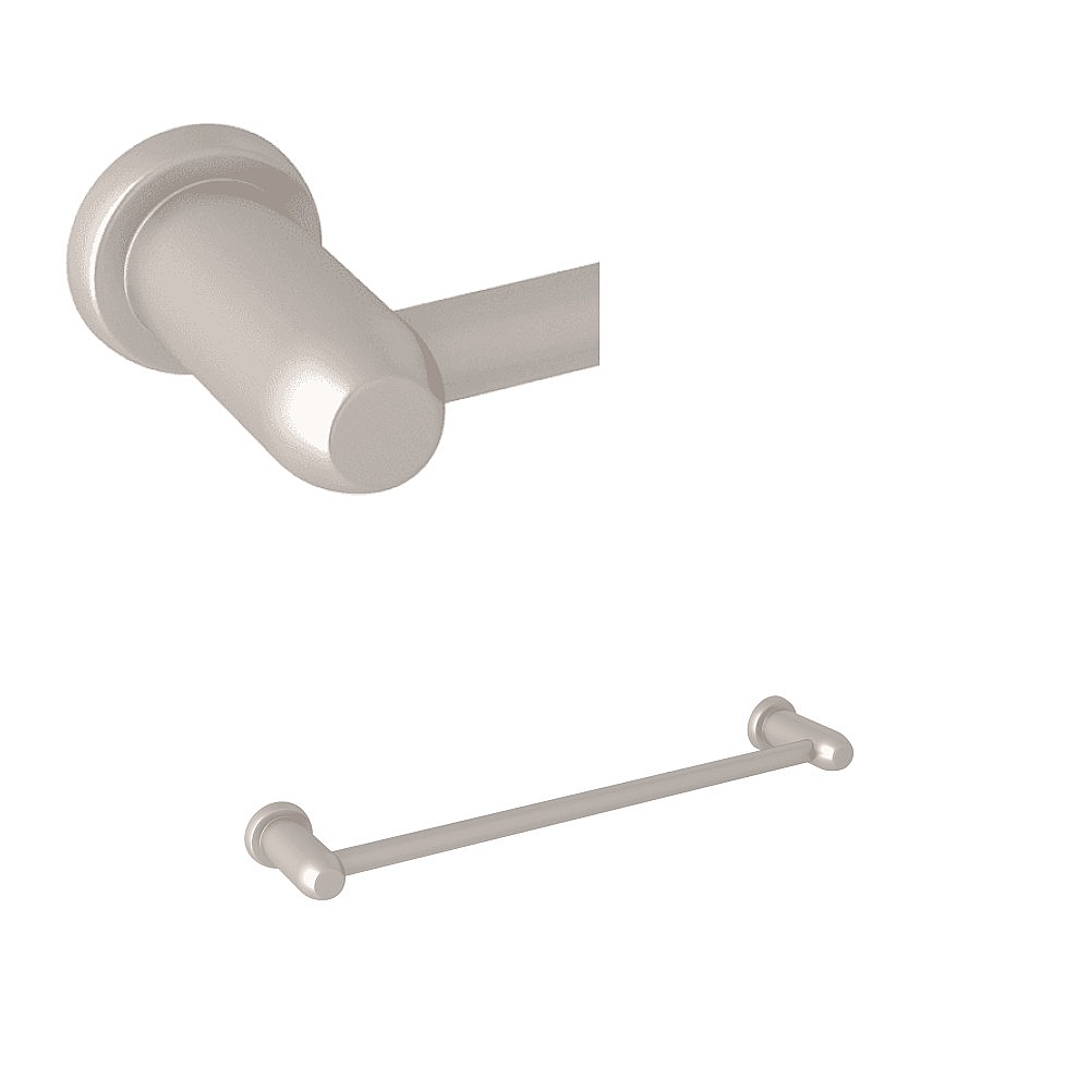 Perrin & Rowe U.6440STN Holborn™ 18" Towel Bar - Satin Nickel