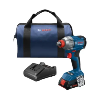 Bosch GDX18V-285B12 Professional 18V Brushless Mid Torque 2-In-1 Impact Wrench & Driver Kit