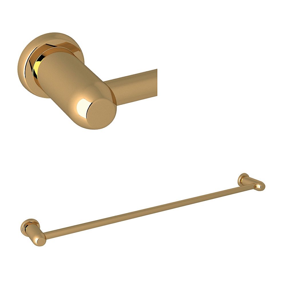 Perrin & Rowe U.6442ULB Holborn™ 30" Towel Bar - Unlacquered Brass