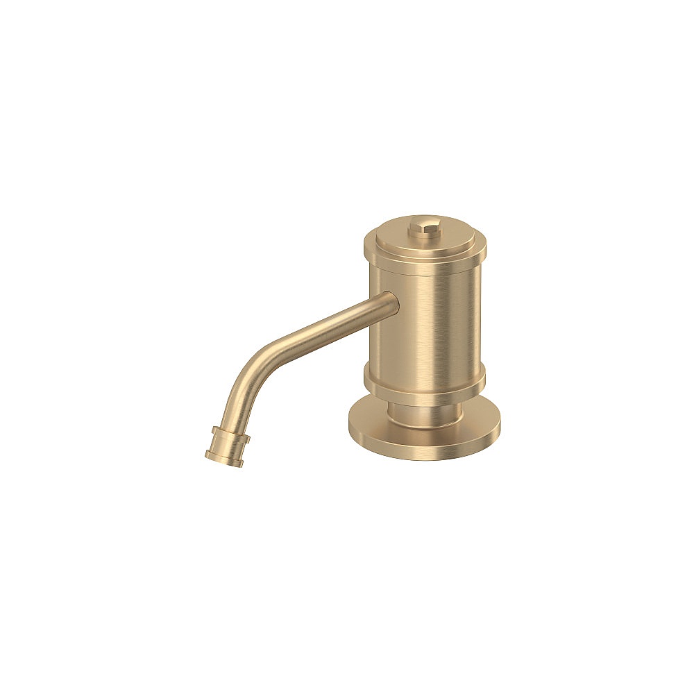 Perrin & Rowe U.6595SEG Armstrong™ Soap Dispenser - Satin English Gold
