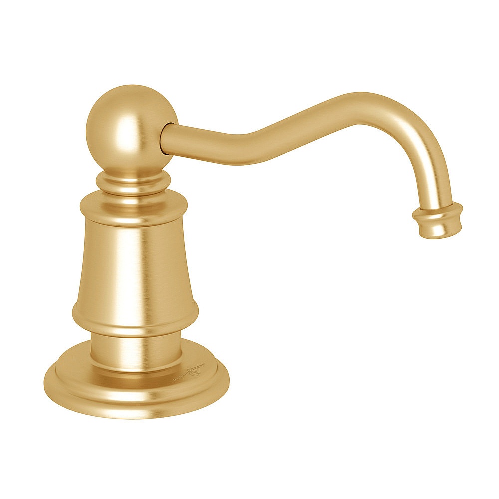 Perrin & Rowe U.6695SEG Edwardian™ Soap Dispenser - Satin English Gold
