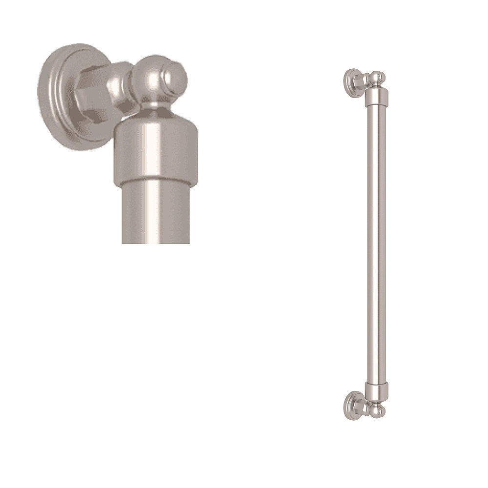 Perrin & Rowe U.6907STN 22" Grab Bar - Satin Nickel