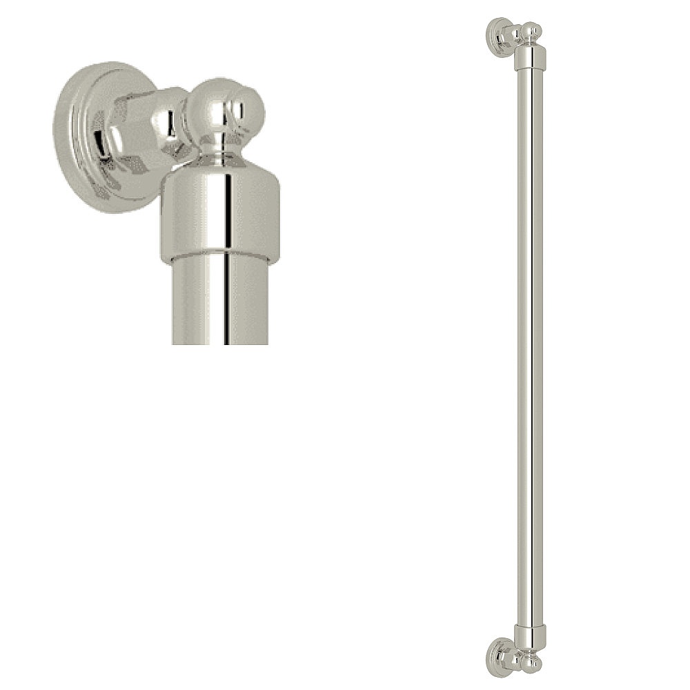 Perrin & Rowe U.6911PN 28" Grab Bar - Polished Nickel