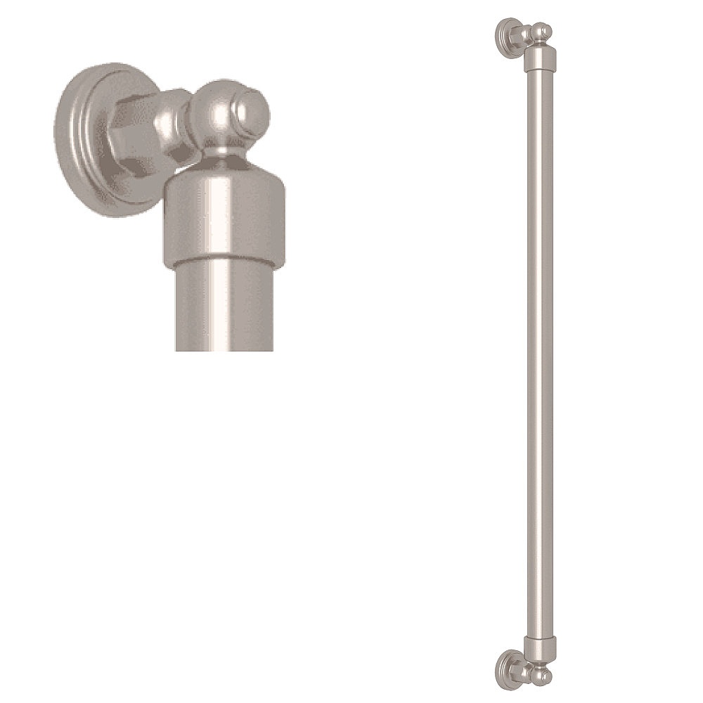 Perrin & Rowe U.6911STN 28" Grab Bar - Satin Nickel