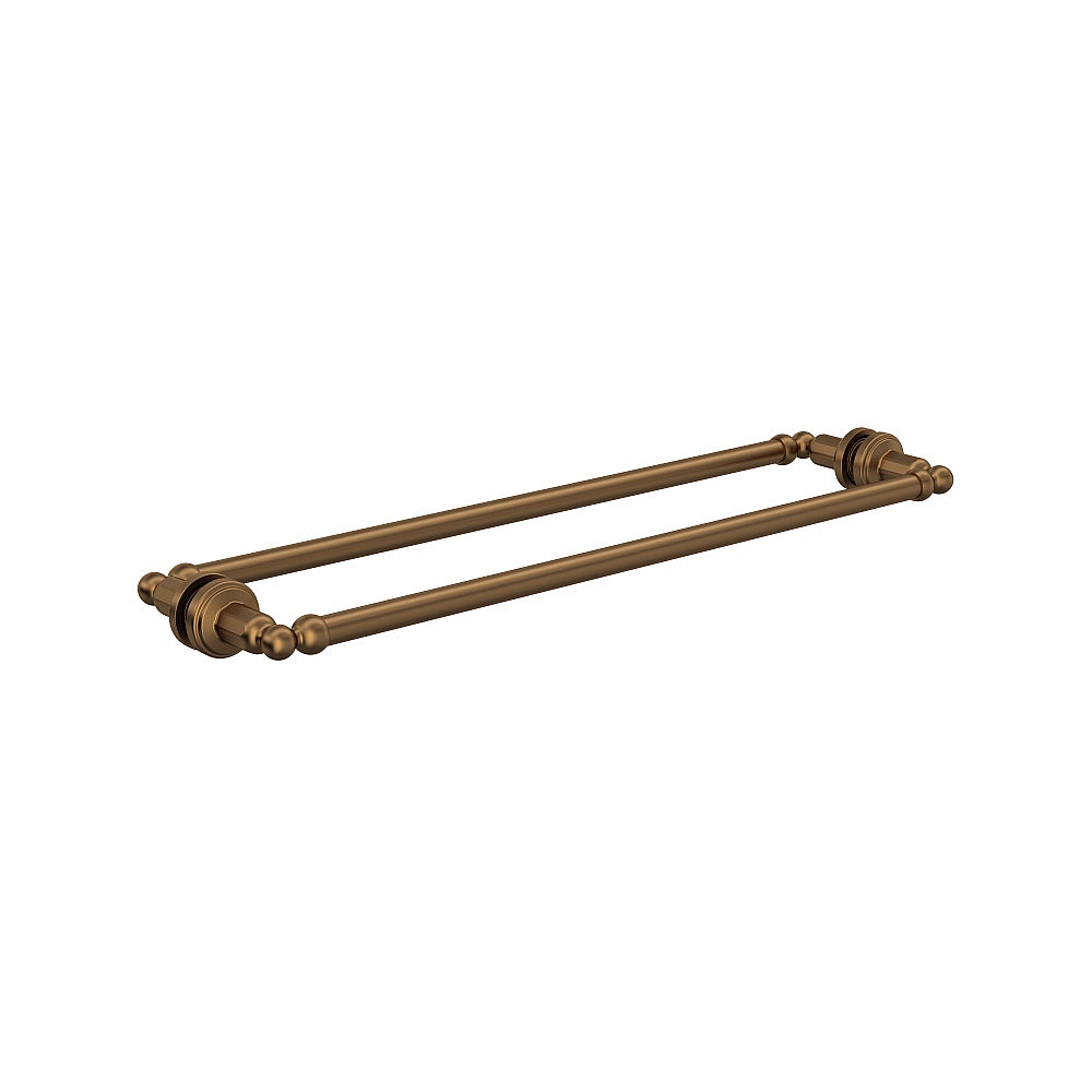 Perrin & Rowe U.6913EB 24" Shower Door Pull Handle - English Bronze