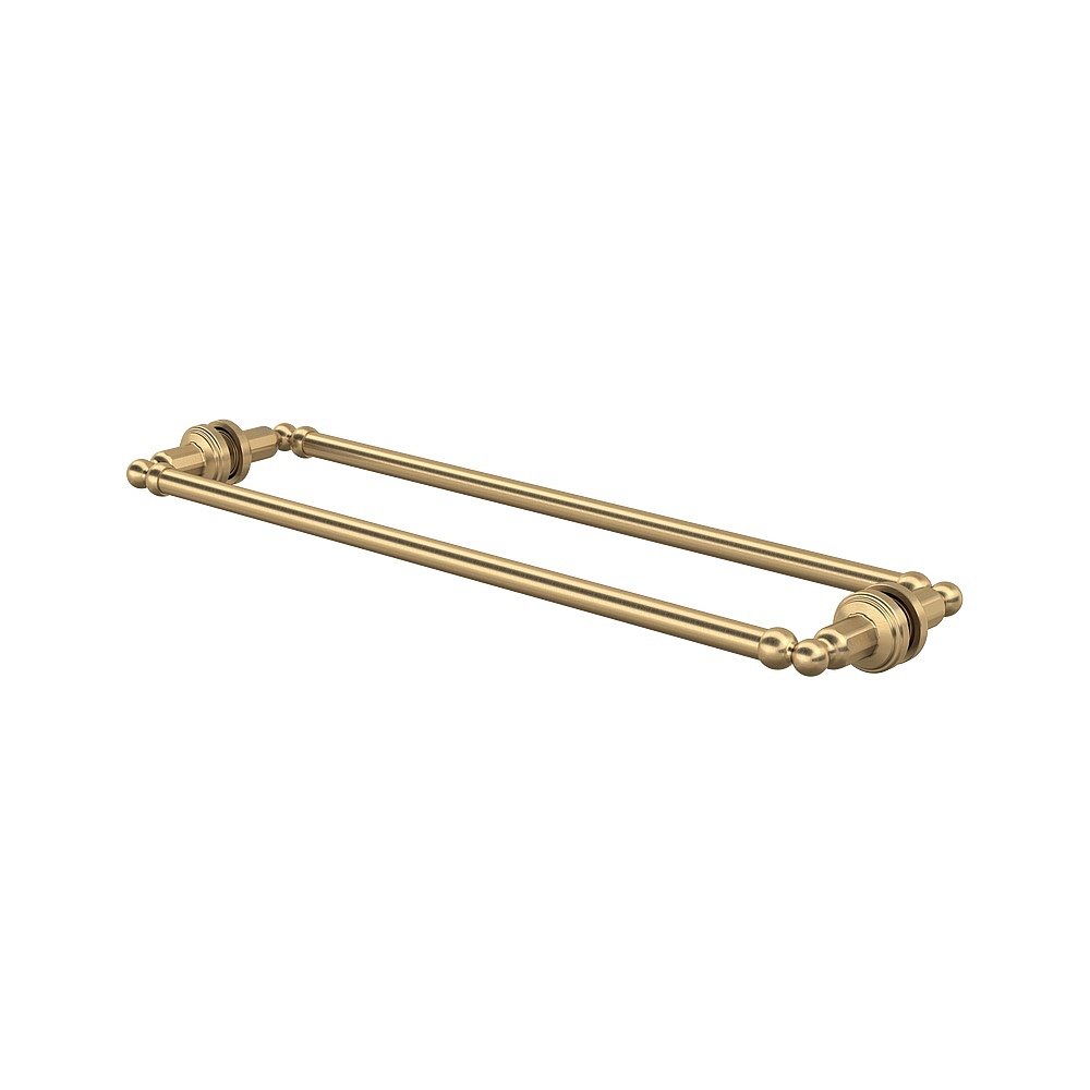 Perrin & Rowe U.6913SEG 24" Shower Door Pull Handle - Satin English Gold