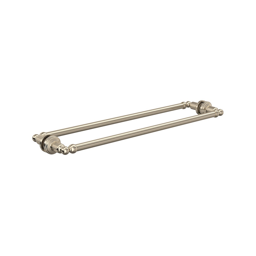 Perrin & Rowe U.6913STN 24" Shower Door Pull Handle - Satin Nickel