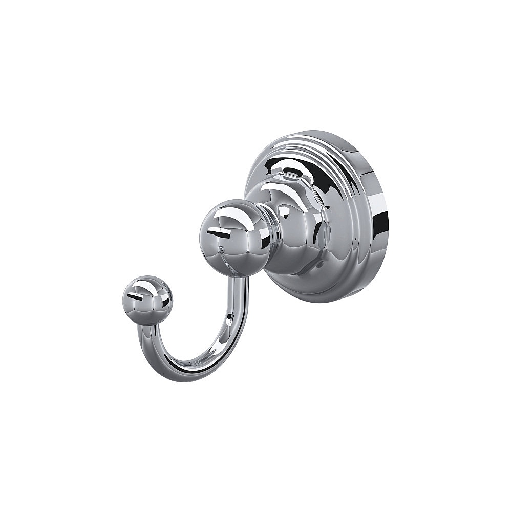 Perrin & Rowe U.6921APC Edwardian™ Robe Hook - Polished Chrome