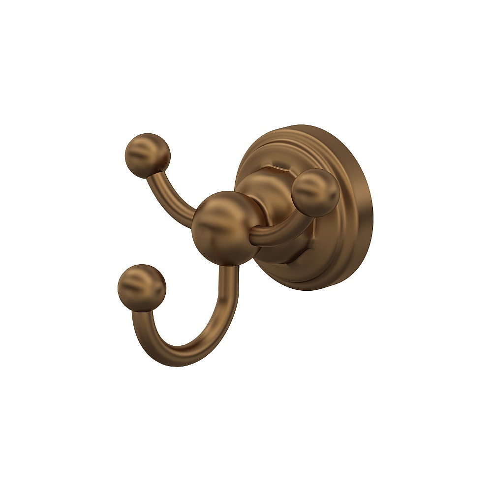 Perrin & Rowe U.6923EB Edwardian™ Triple Robe Hook - English Bronze