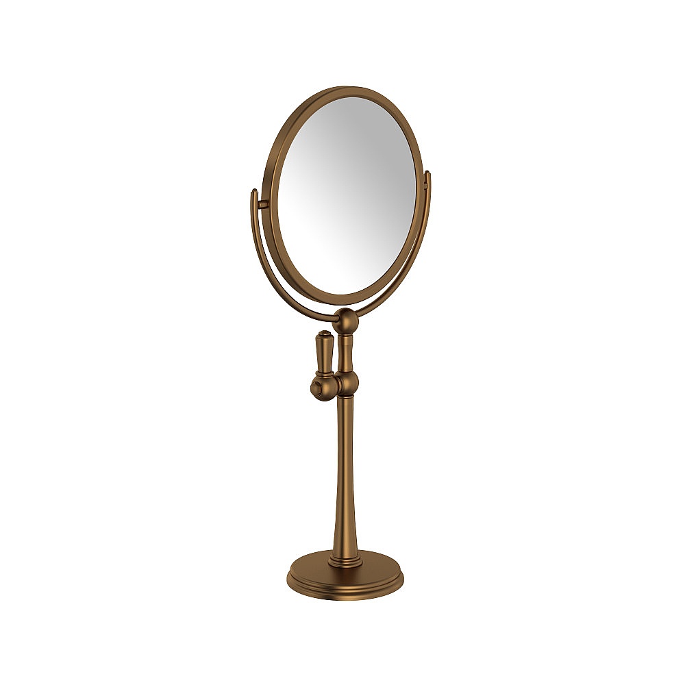 Perrin & Rowe U.6931EB Freestanding Makeup Mirror - English Bronze