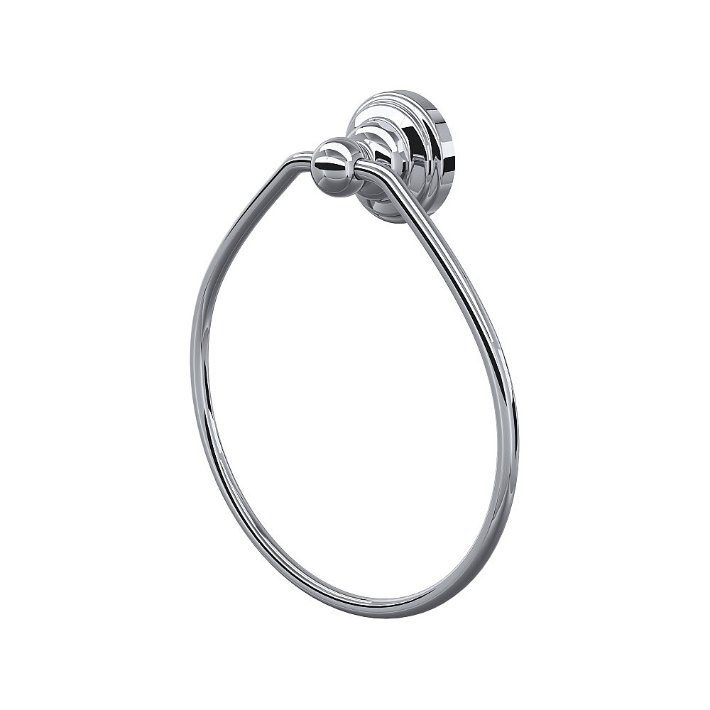 Perrin & Rowe U.6935APC Edwardian™ Towel Ring - Polished Chrome