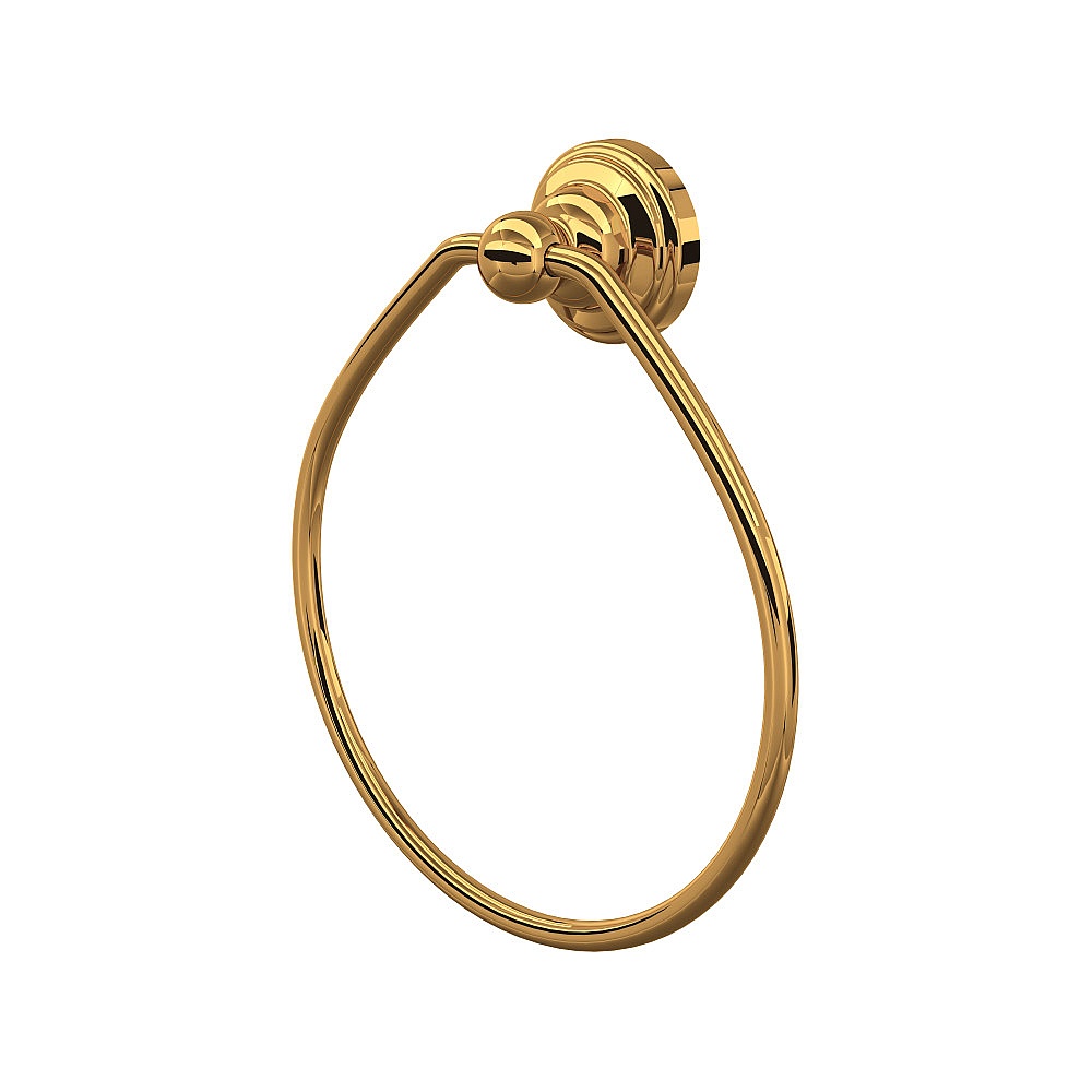 Perrin & Rowe U.6935EG Edwardian™ Towel Ring - English Gold