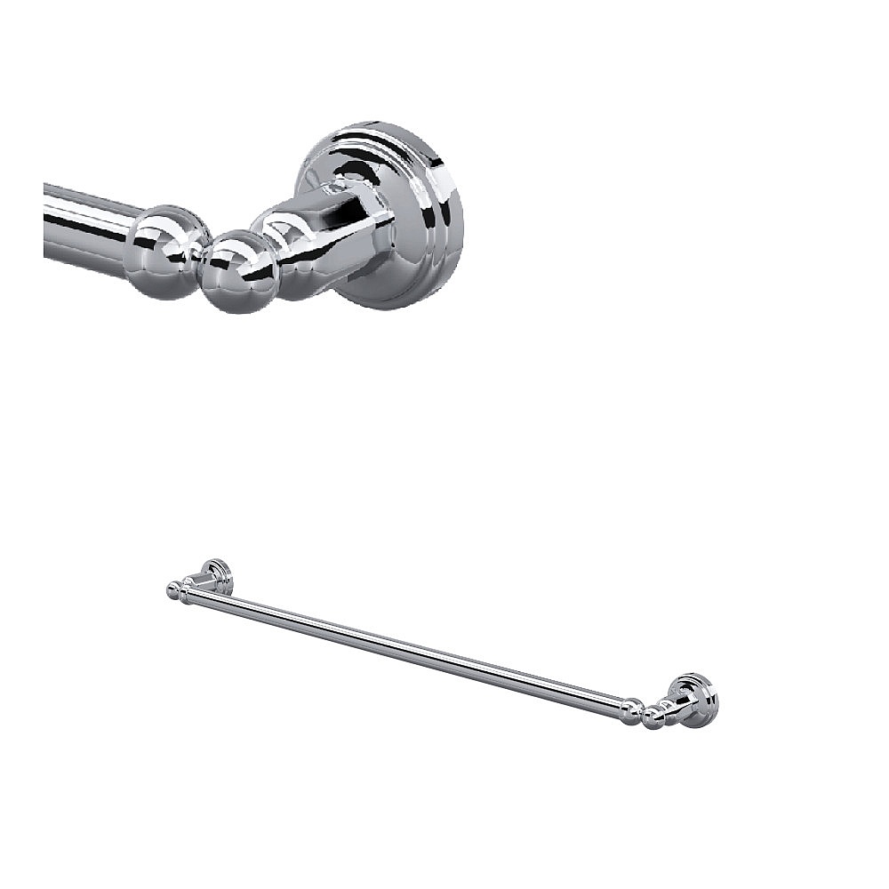 Perrin & Rowe U.6941APC Edwardian™ 26" Towel Bar - Polished Chrome