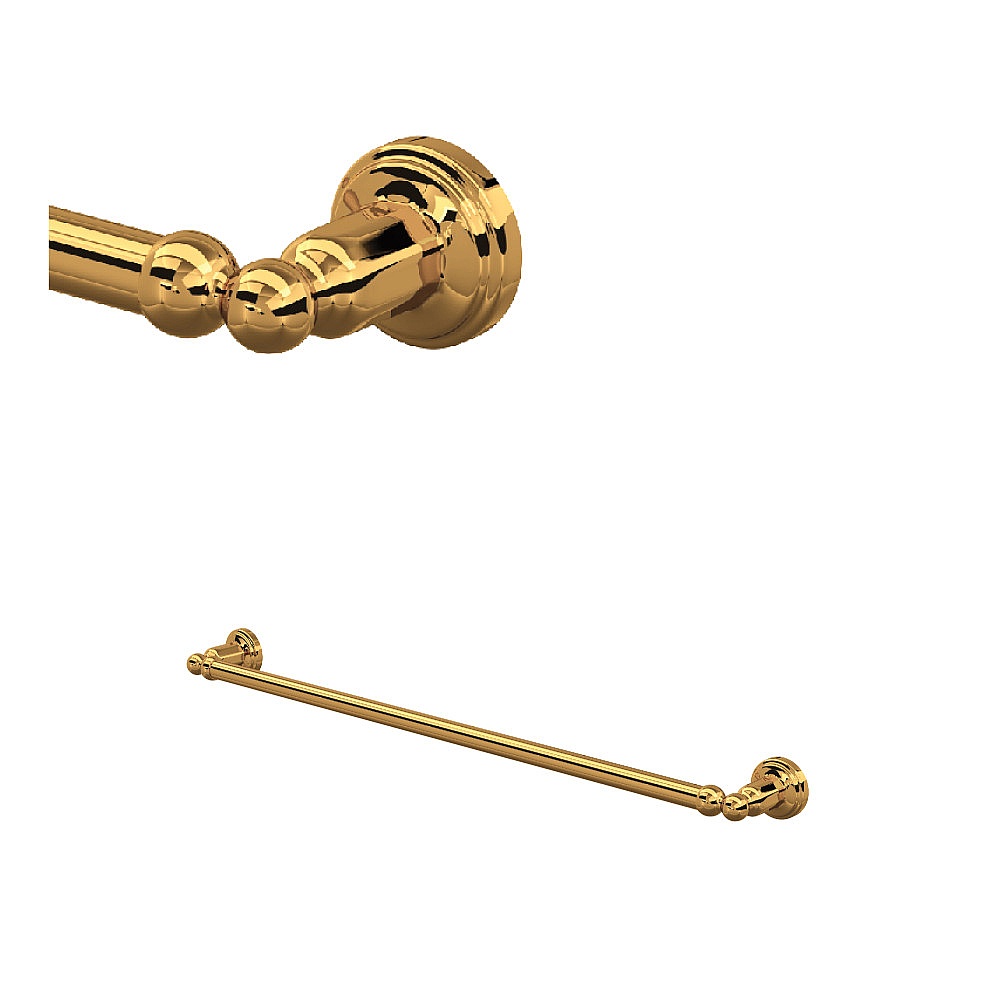 Perrin & Rowe U.6941EG Edwardian™ 26" Towel Bar - English Gold