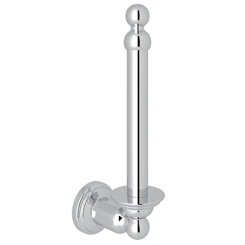 Perrin & Rowe U.6947APC Wall Mount Spare Toilet Paper Holder - Polished Chrome