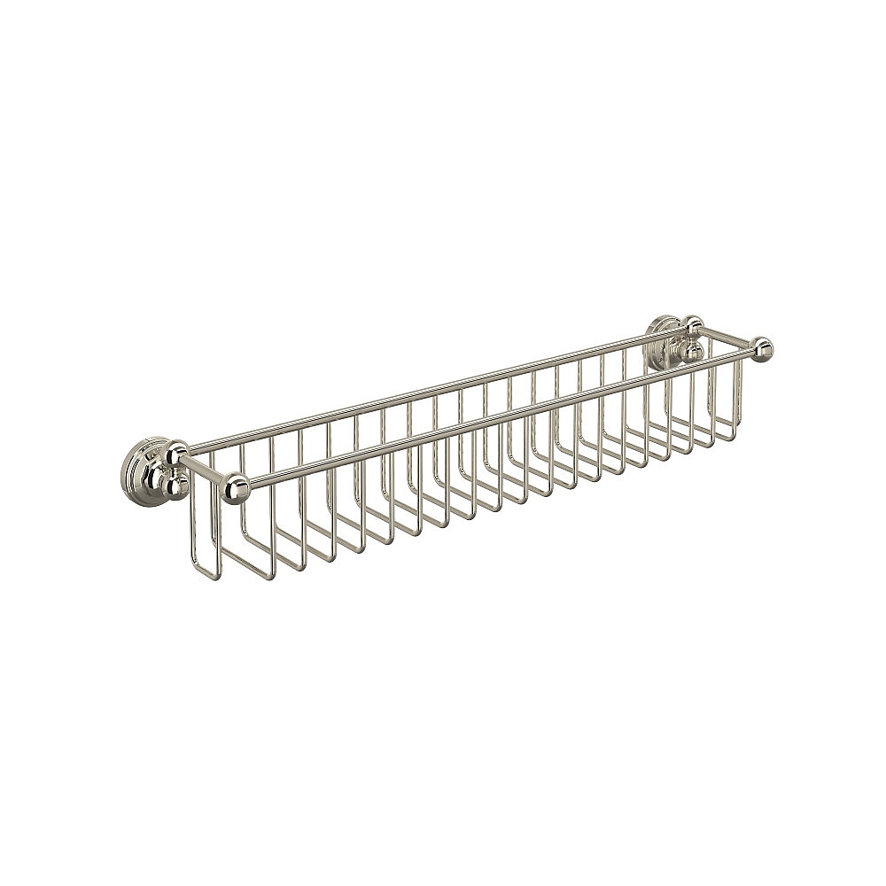 Perrin & Rowe U.6951PN 20" Bottle Basket - Polished Nickel