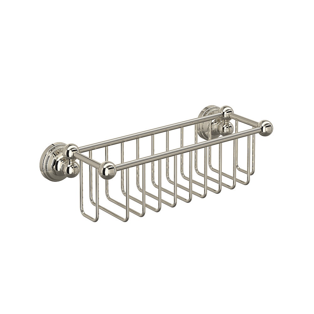 Perrin & Rowe U.6952PN 10" Bottle Basket - Polished Nickel