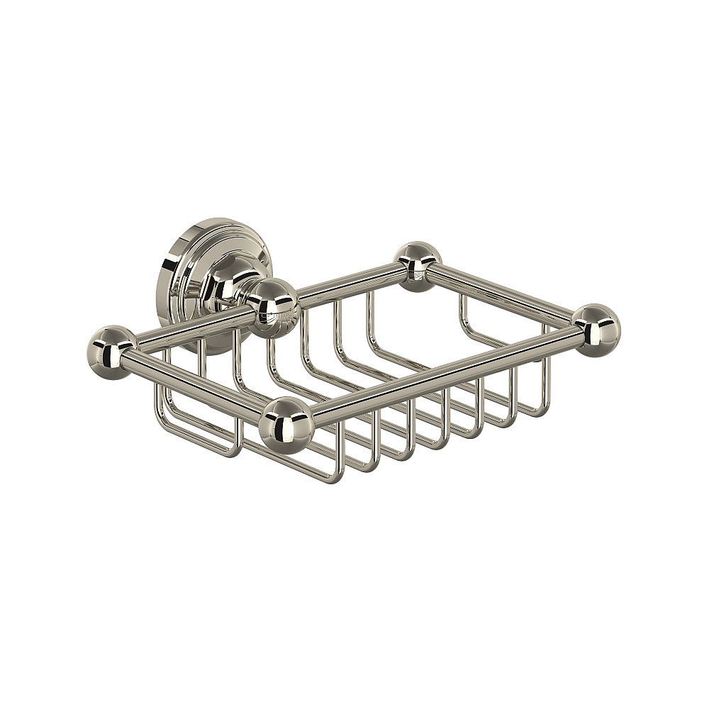 Perrin & Rowe U.6967PN Wall Mounted Soap Basket - Polished Nickel