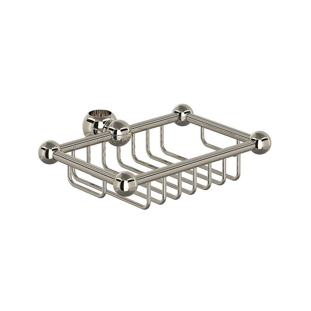 Perrin & Rowe U.6968PN Basket for Slide Bar, Ø Of 19mm (3/4") - Polished Nickel