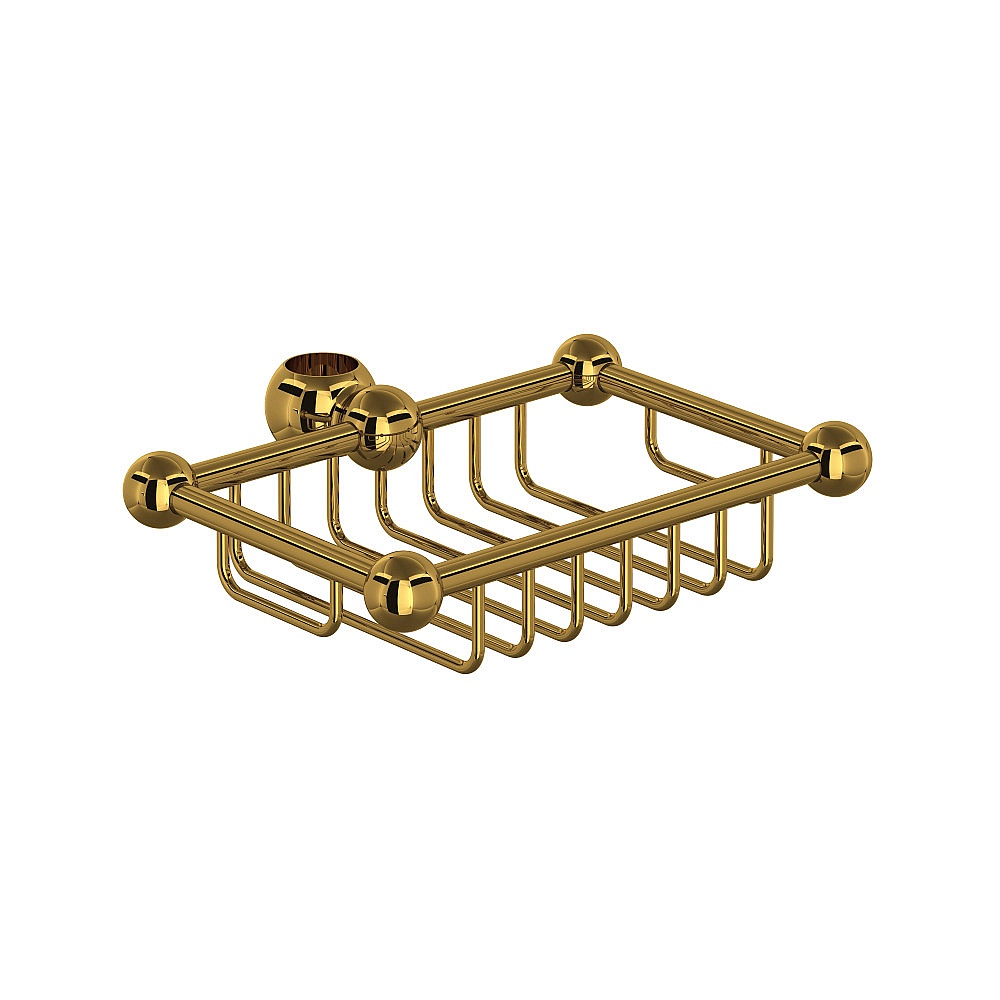Perrin & Rowe U.6968ULB Basket for Slide Bar, Ø Of 19mm (3/4") - Unlacquered Brass