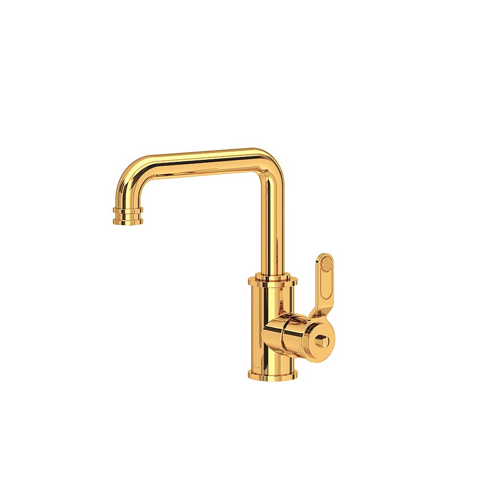 Perrin & Rowe U.AR01UD1HTEG Armstrong™ Single Handle Lavatory Faucet - English Gold