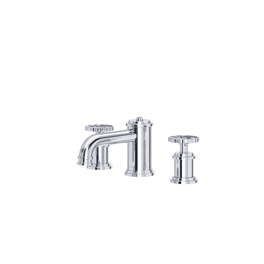 Perrin & Rowe U.AR08LD3IWAPC Armstrong™ Widespread Lavatory Faucet With Low Spout - Polished Chrome