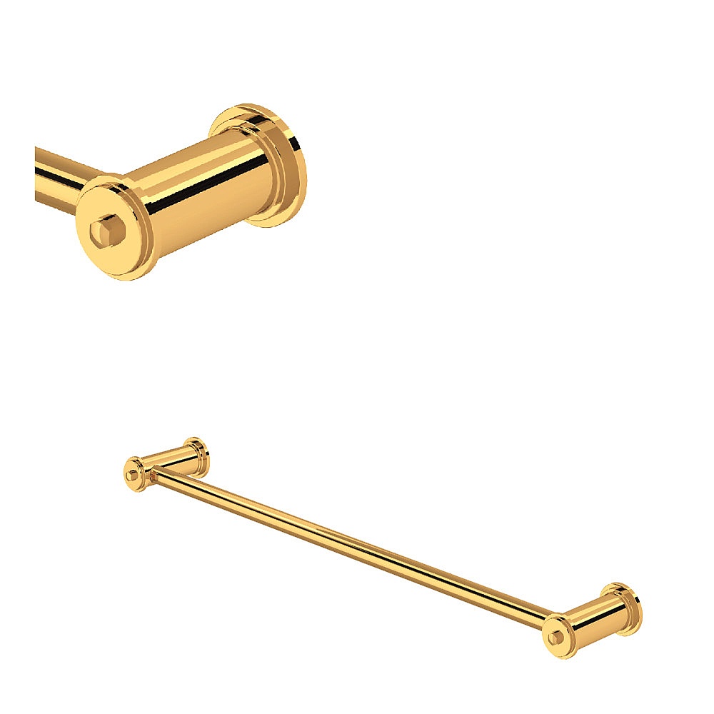 Perrin & Rowe U.AR25WTB24EG Armstrong™ 24" Towel Bar - English Gold