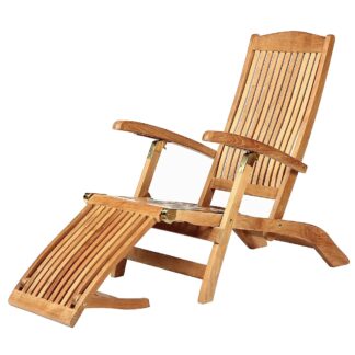 ARB Teak LOU392 Teak Steamer Chair Lounger Colorado
