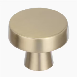 Amerock BP55272BBZ Blackrock Round Knob - Golden Champagne