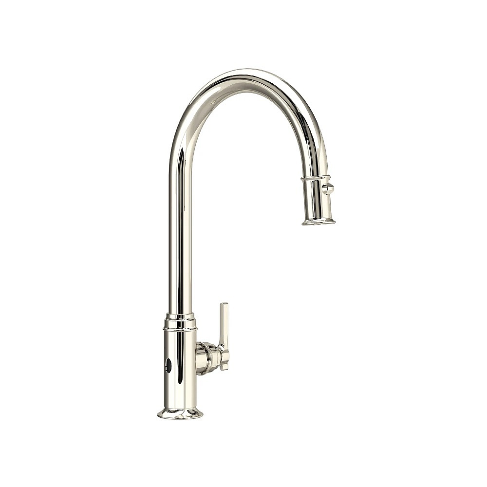 Perrin & Rowe U.SB53D1LMPN Southbank™ Pull-Down Touchless Kitchen Faucet - Polished Nickel