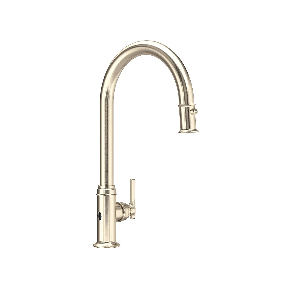 Perrin & Rowe U.SB53D1LMSTN Southbank™ Pull-Down Touchless Kitchen Faucet - Satin Nickel