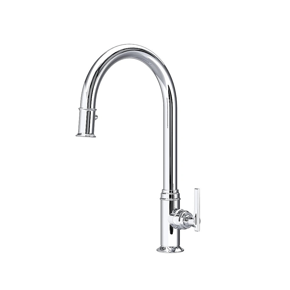 Perrin & Rowe U.SB55D1LMAPC Southbank™ Pull-Down Kitchen Faucet - Polished Chrome