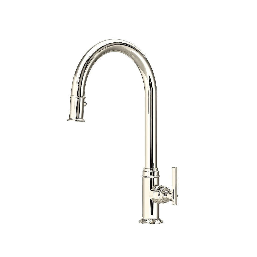 Perrin & Rowe U.SB55D1LMPN Southbank™ Pull-Down Kitchen Faucet - Polished Nickel