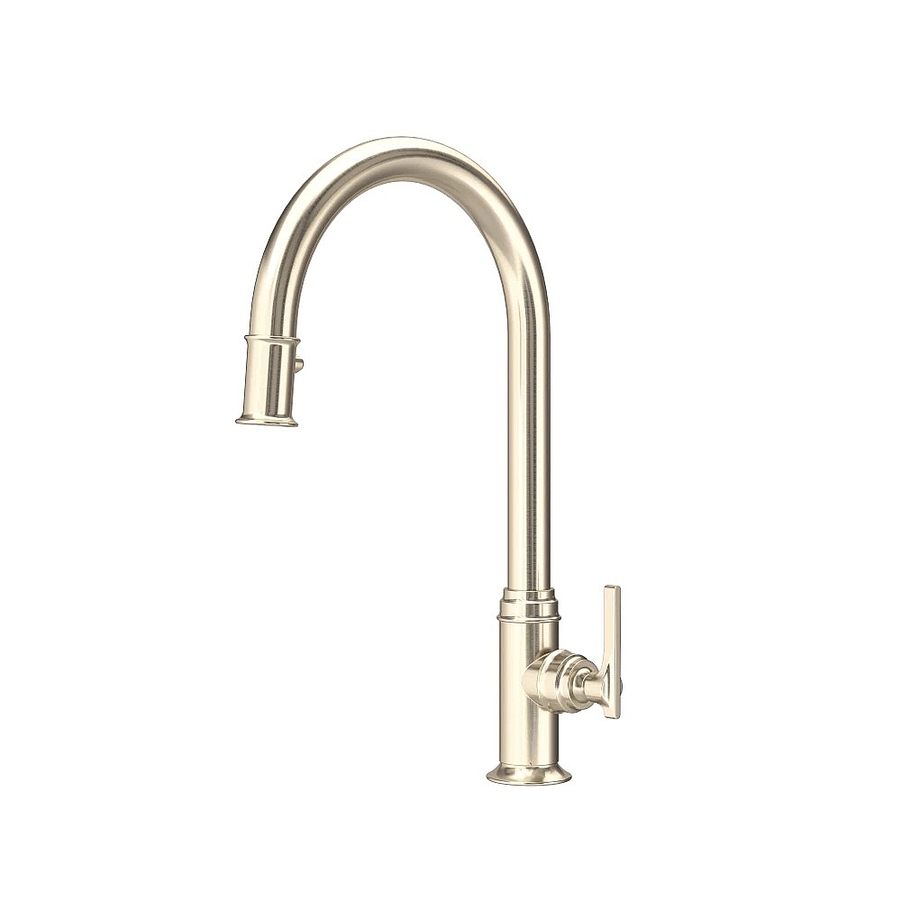 Perrin & Rowe U.SB55D1LMSTN Southbank™ Pull-Down Kitchen Faucet - Satin Nickel